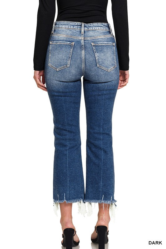 Kick Cropped Denim