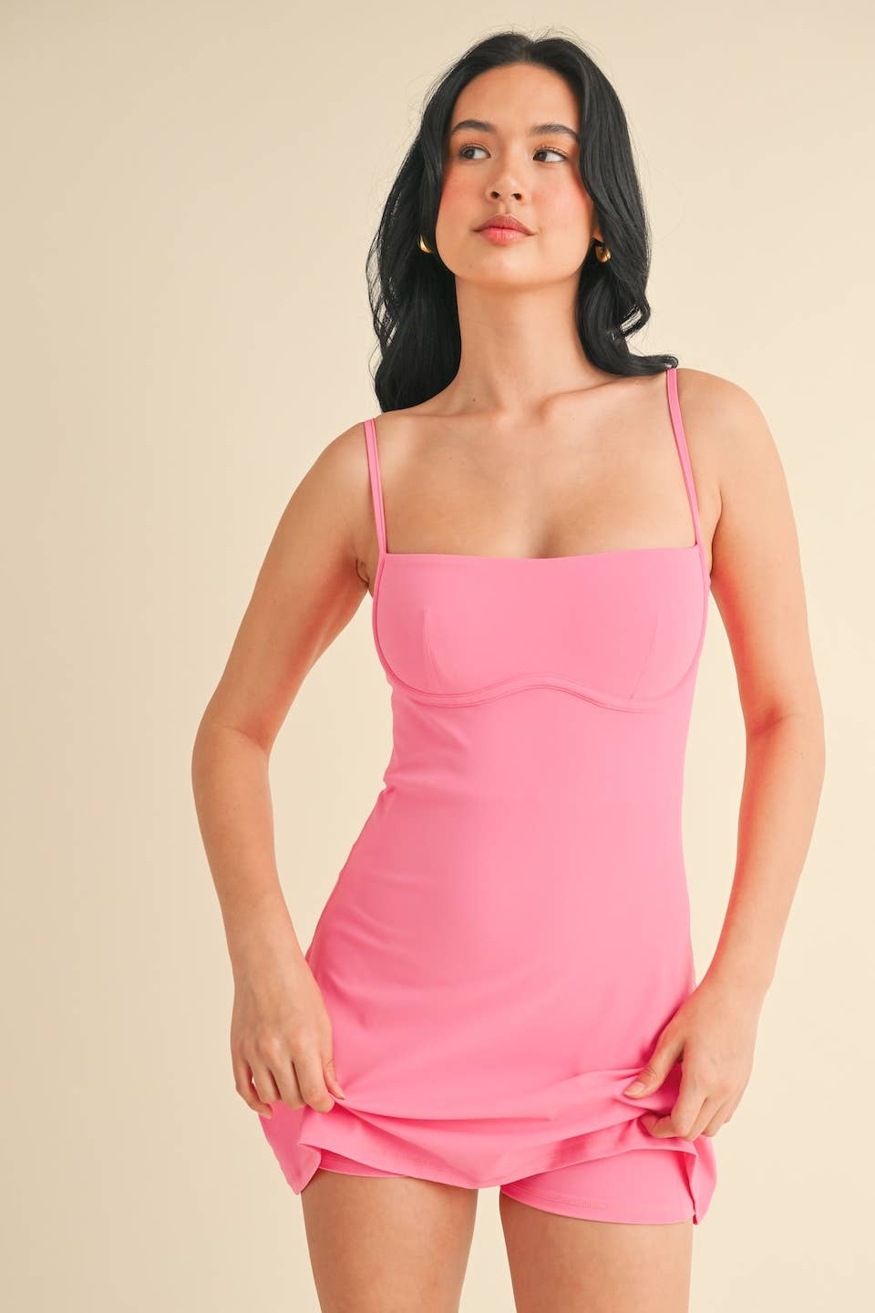 Sweetheart Dress: Pink