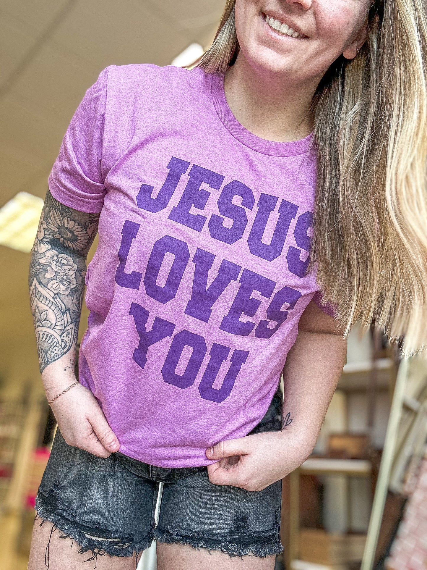 Jesus Loves You Tee