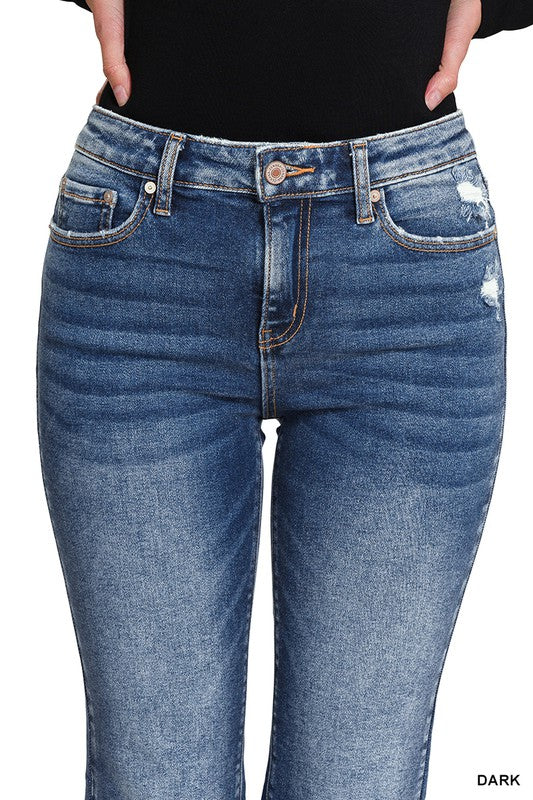 Kick Cropped Denim