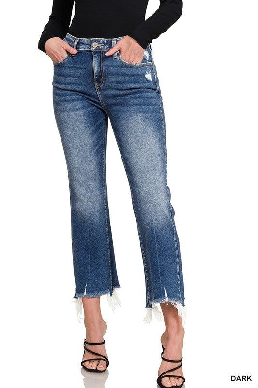 Kick Cropped Denim