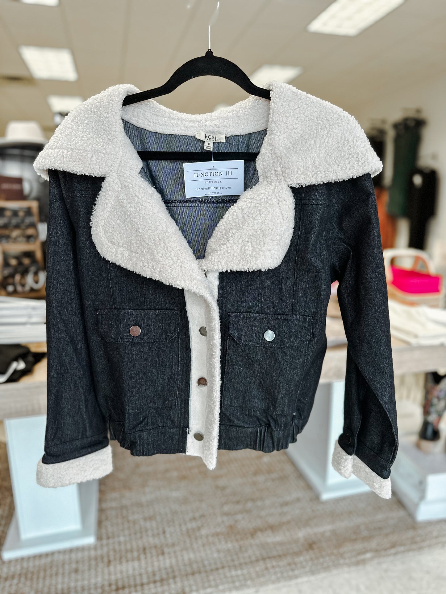 Sherpa Denim Jacket