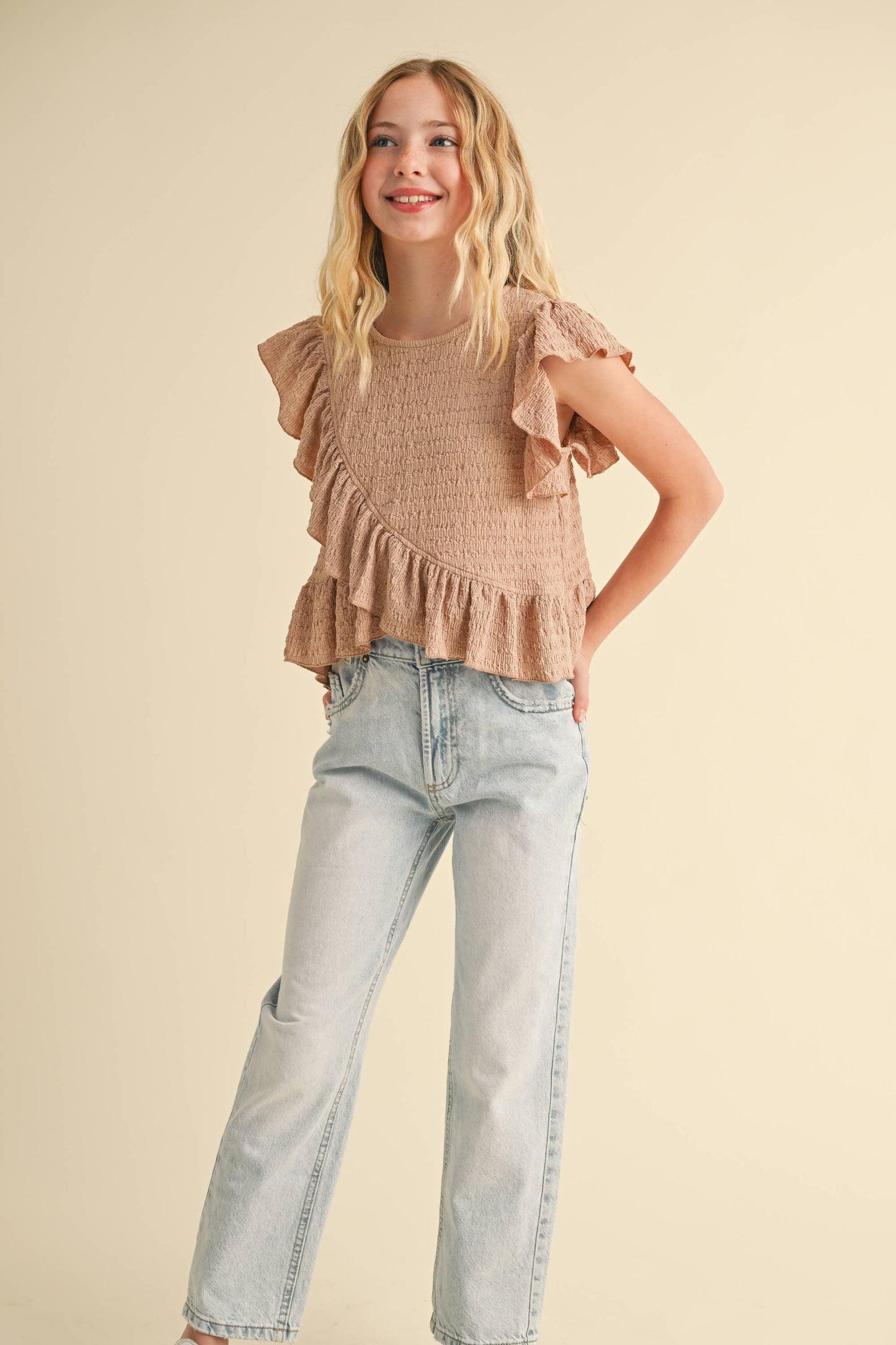 Sandy Ruffle Dreams Dress