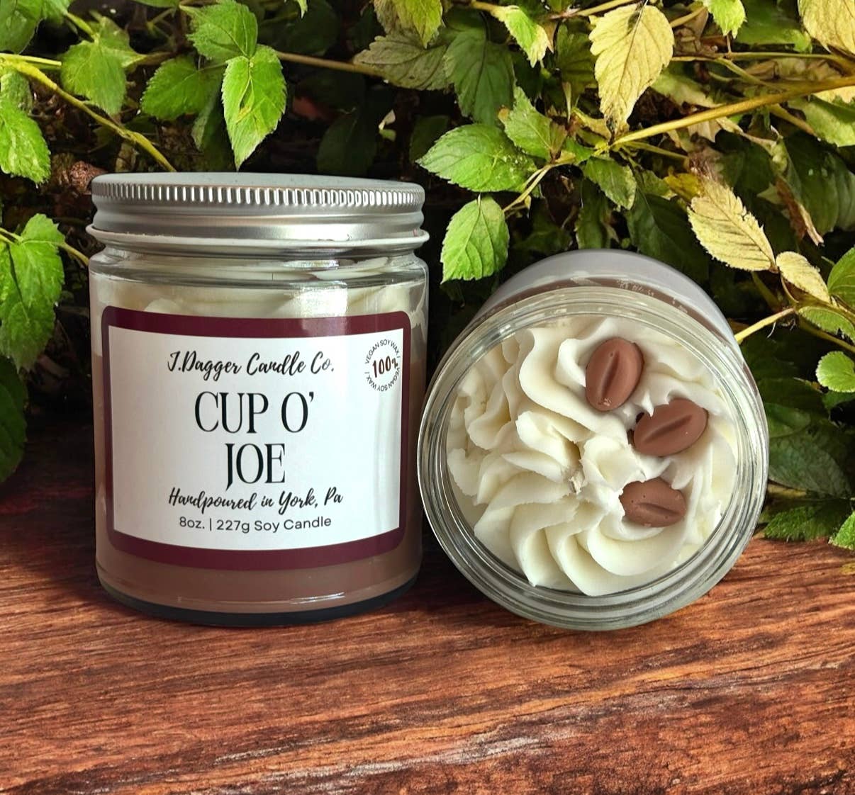 8oz. Cup O’Joe Soy Dessert Candle