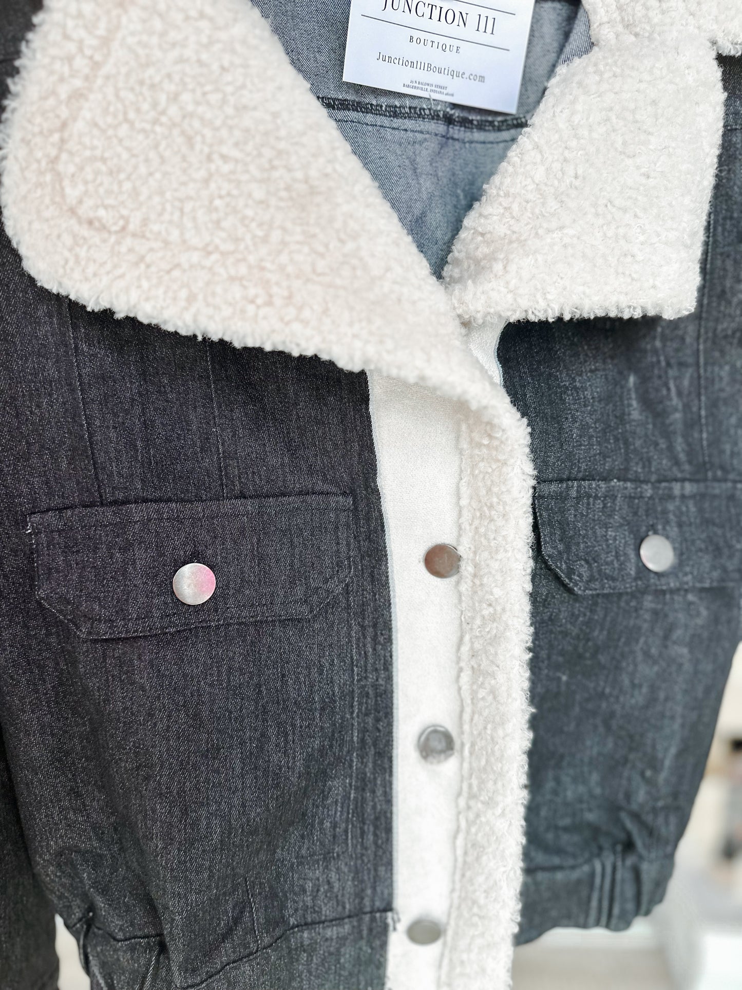Sherpa Denim Jacket