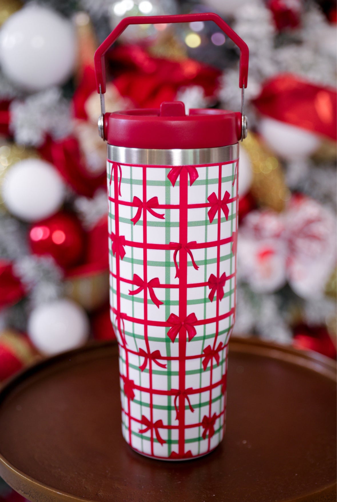 Merry Little Bow 30oz Tumbler