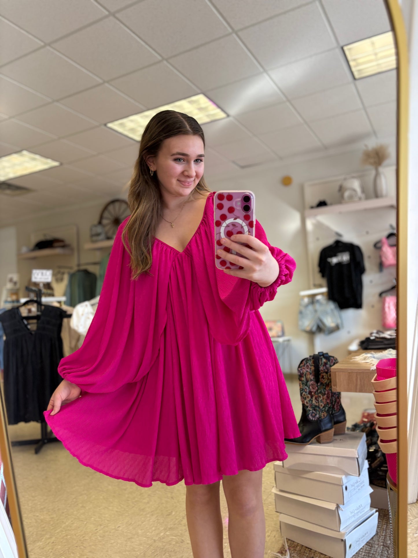 Peach Love Dress