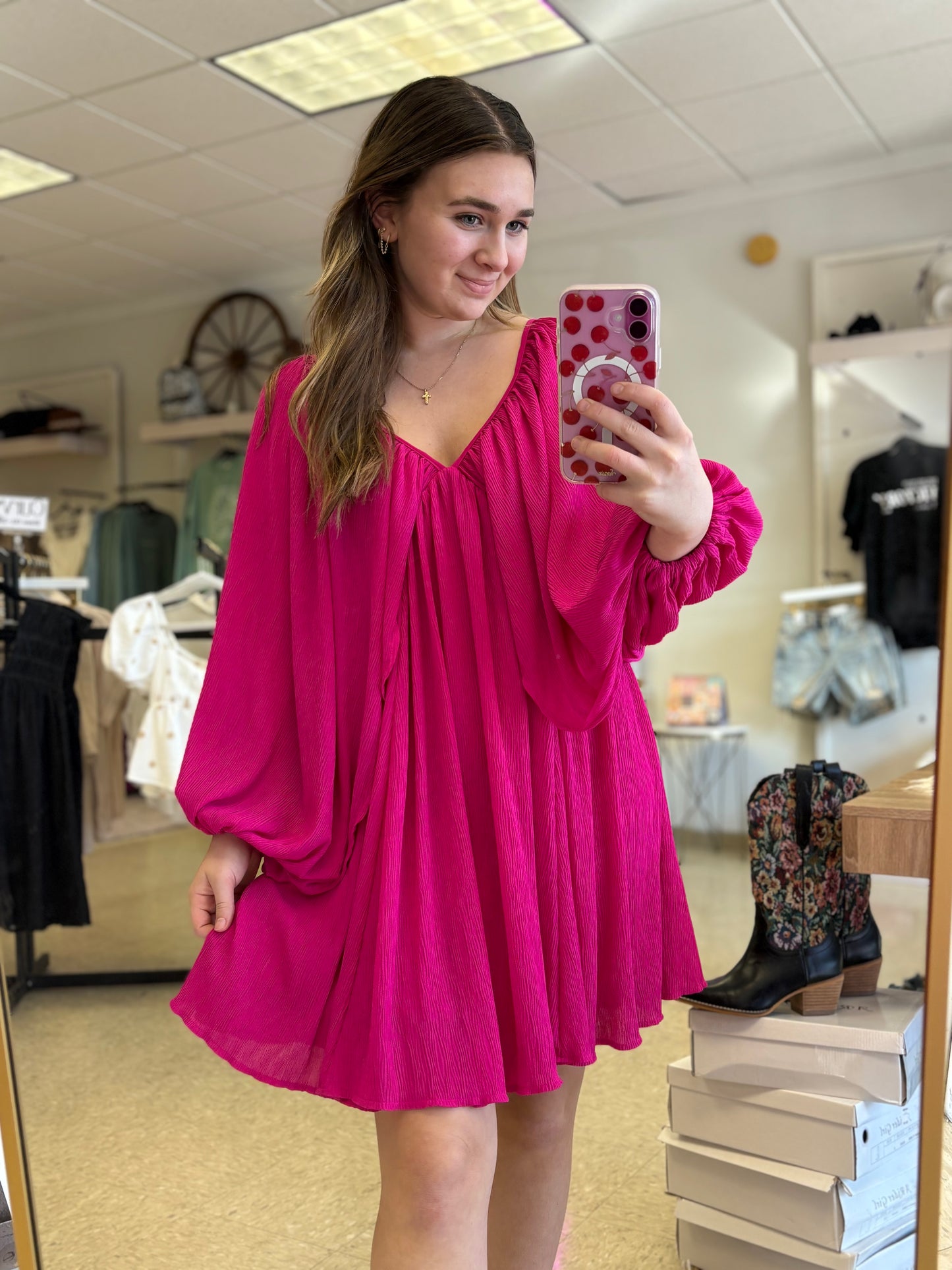 Peach Love Dress