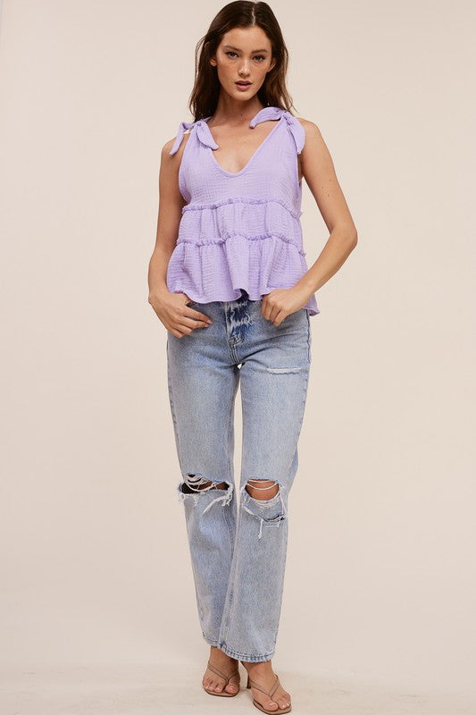 The Lila Lilac Top