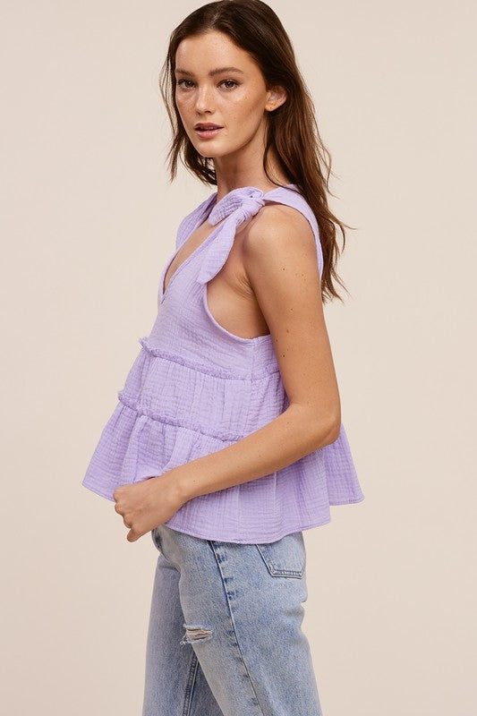 The Lila Lilac Top