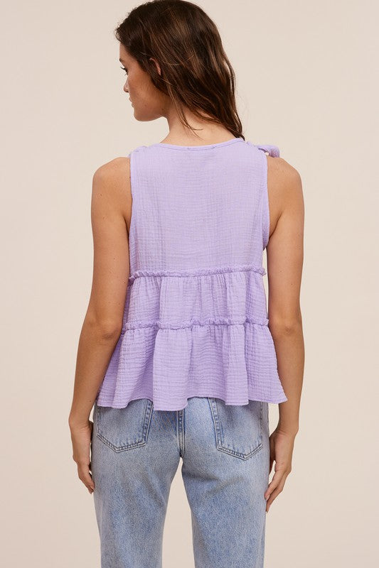 The Lila Lilac Top