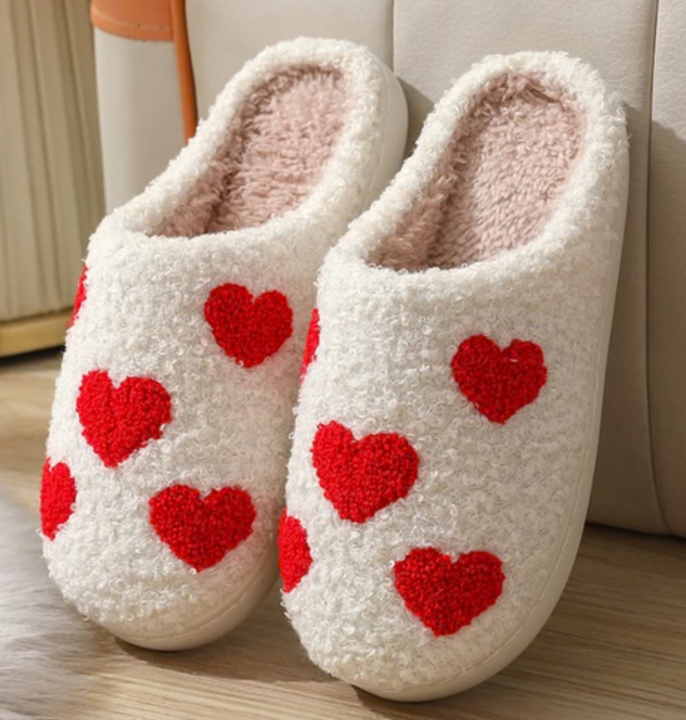 Heart Slippers