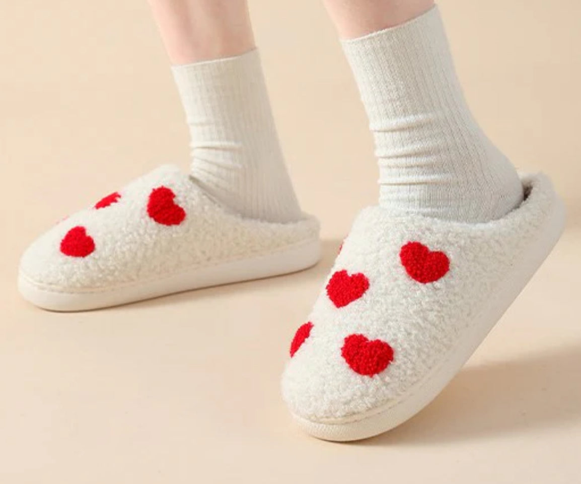 Heart Slippers