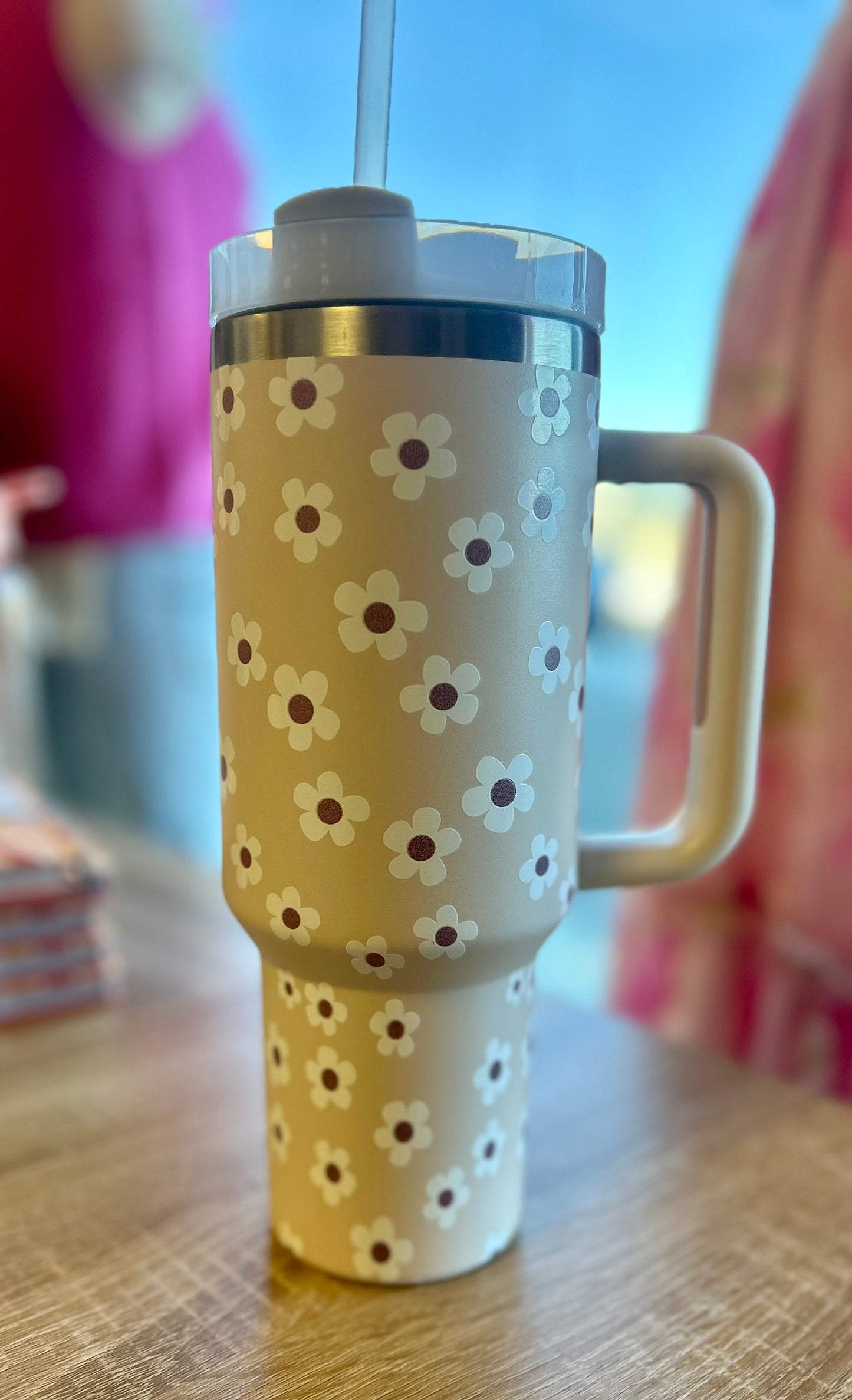 Daisy Flower 40 oz Tumbler