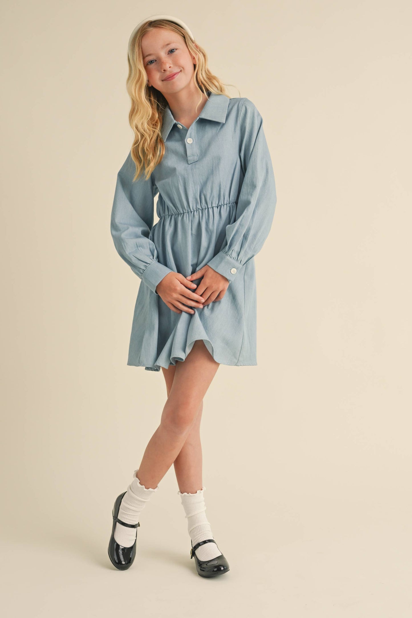 The Skyline Chambray Dress