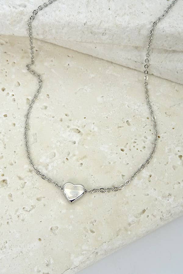 NECKLACE HEART: GOLD