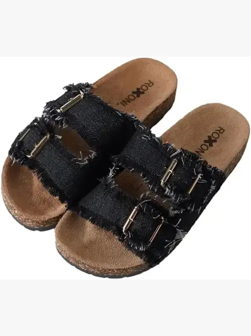 Charcoal Babe Slides