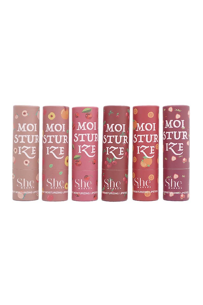 Makeup She LS03 Fruit Moisturizing Lipstick - 36 pcs