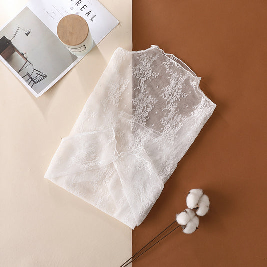 White Dolly Mesh Top