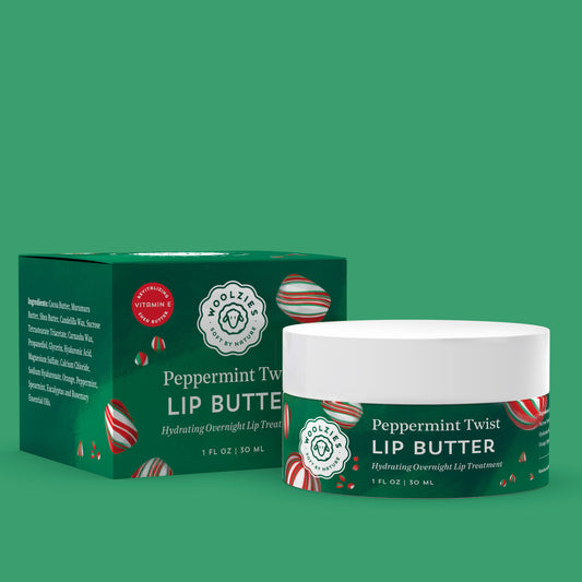 Overnight Lip Butter with Hyaluronic Acid - Peppermint Twist