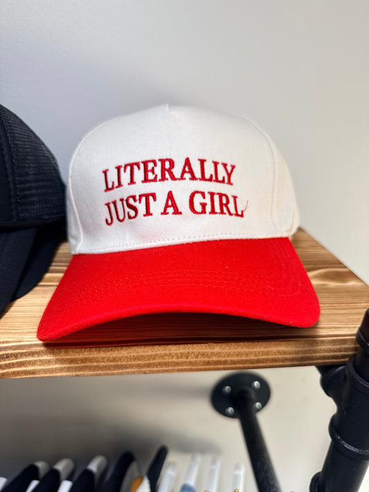 Literally Just A Girl- Red Bill