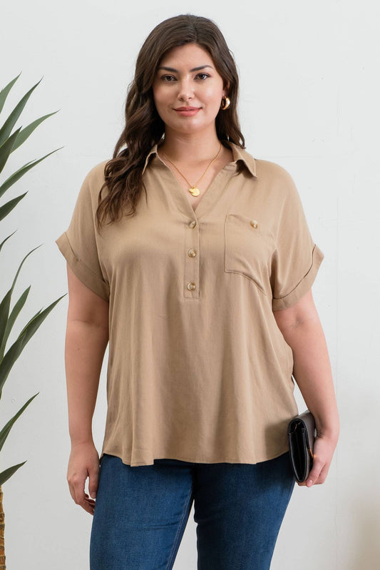 Button Down Curvy