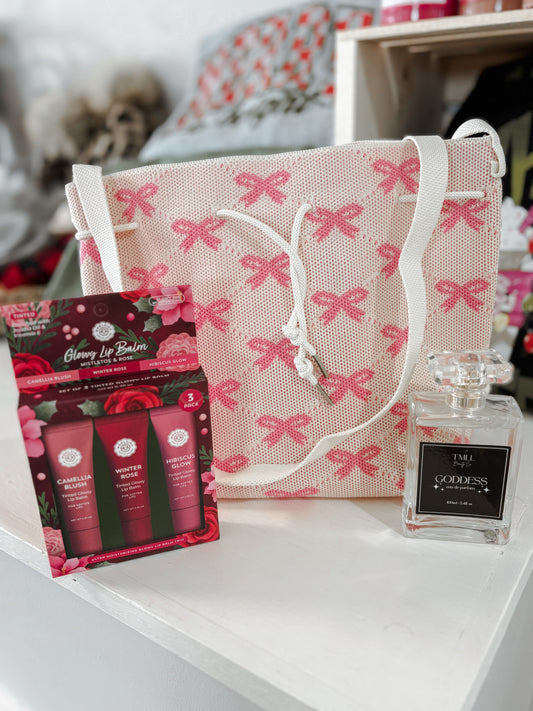 Coquette Ribbon Bucket Bag