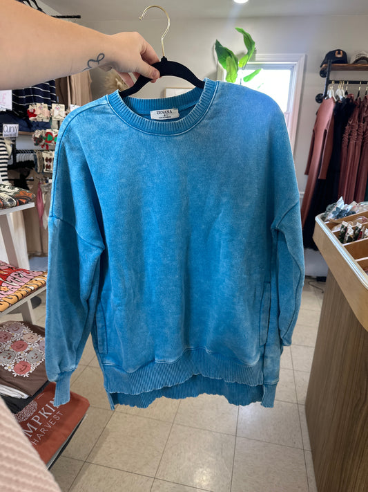 The Alexis Washed Pullover