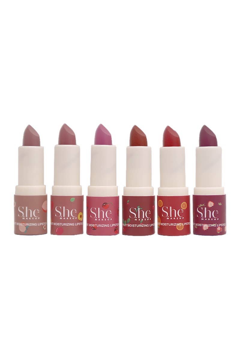 Makeup She LS03 Fruit Moisturizing Lipstick - 36 pcs