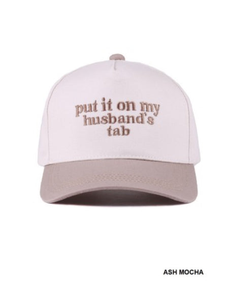Put It on My Husband’s Tab – Ash Mocha