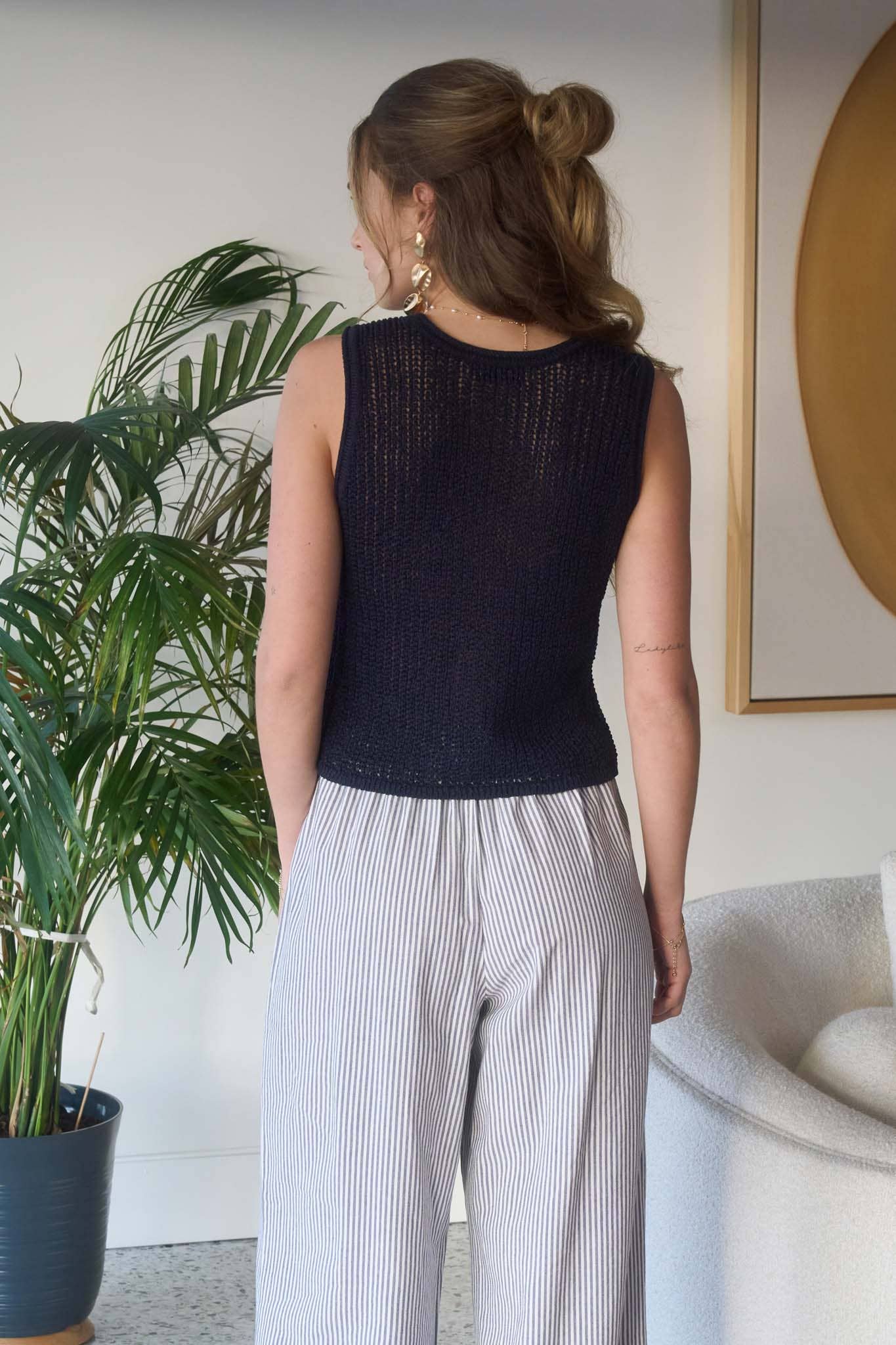 Crochet V Neck