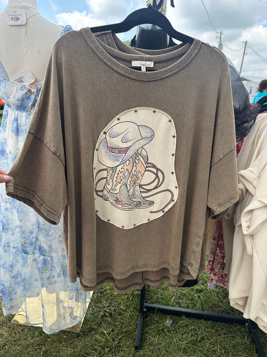 Boot Scootin’ Top
