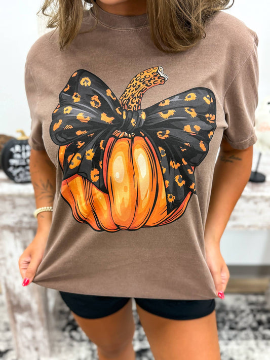 Leopard Pumpkin Tee