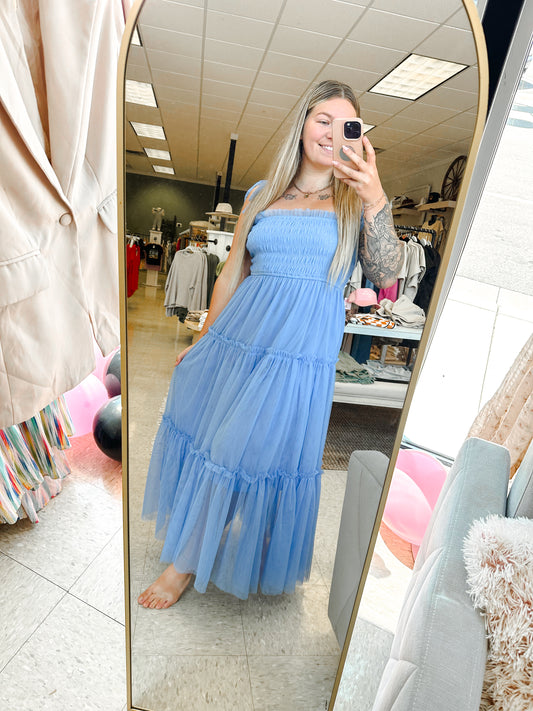 Periwinkle Tulle Dress