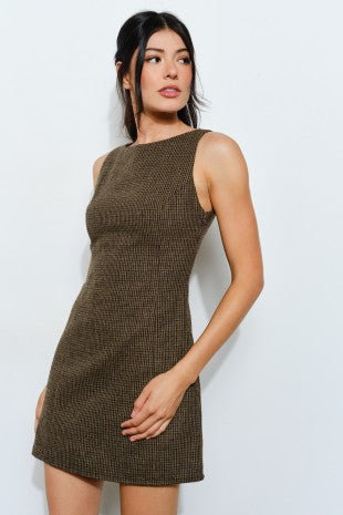 Vivi Boatneck Mini Dress