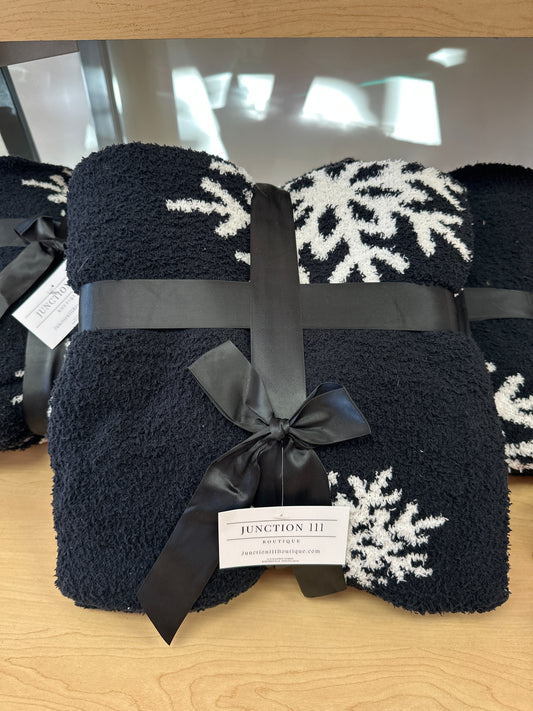 Cozy Up Snowflake Blanket