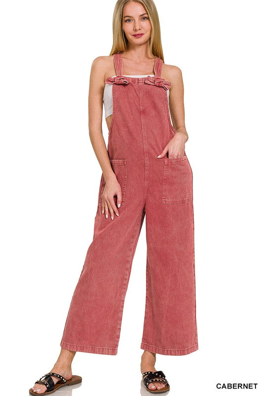 Sagebrush Cabernet Jumpsuit