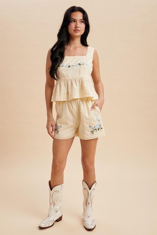 Embroidered Set