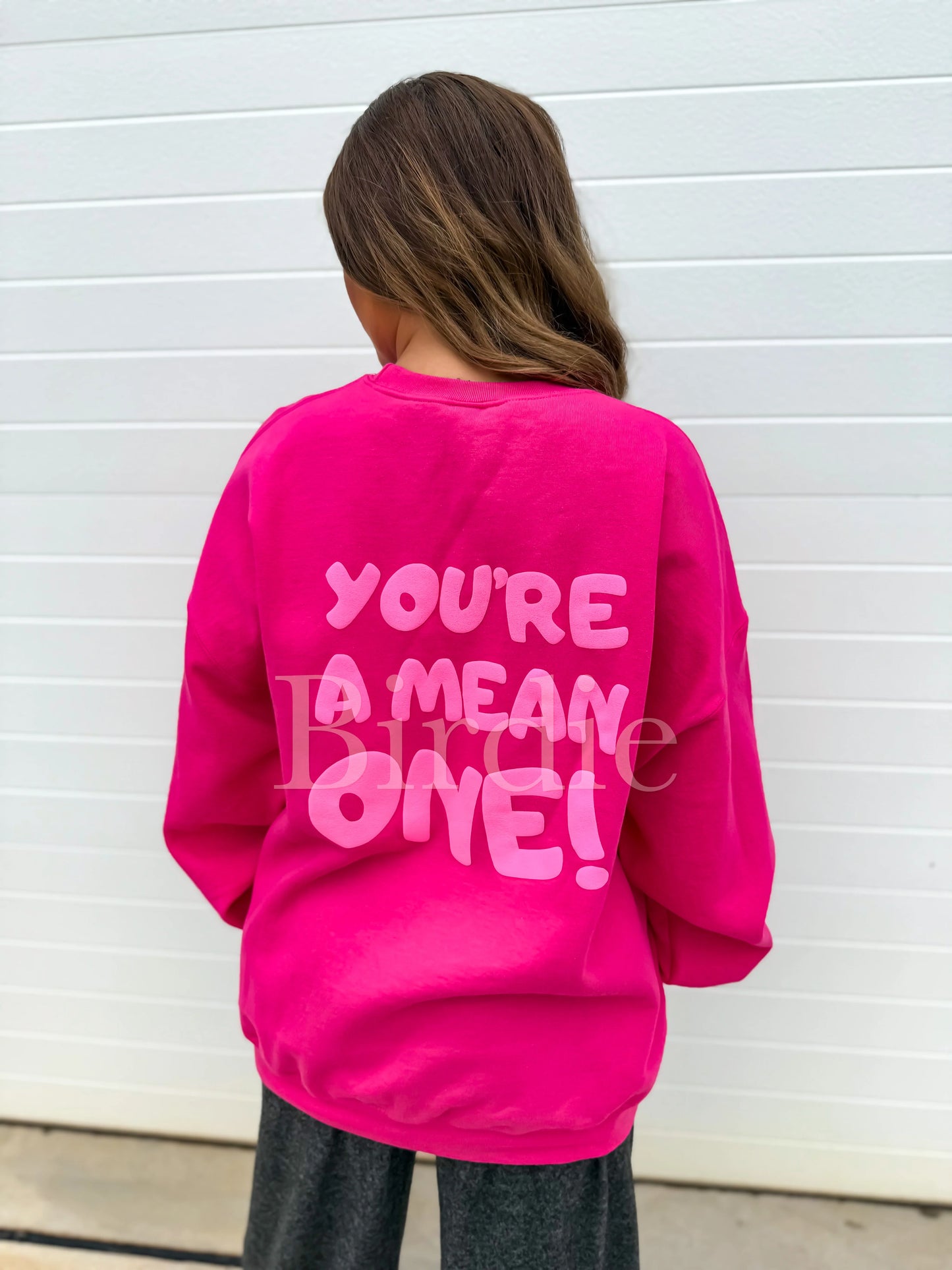 You’re a mean one! Pink