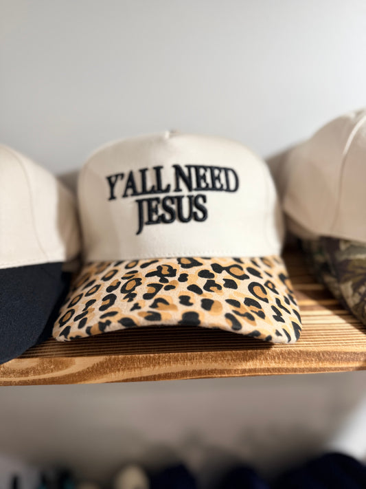 Y’all Need Jesus - Leopard Bill