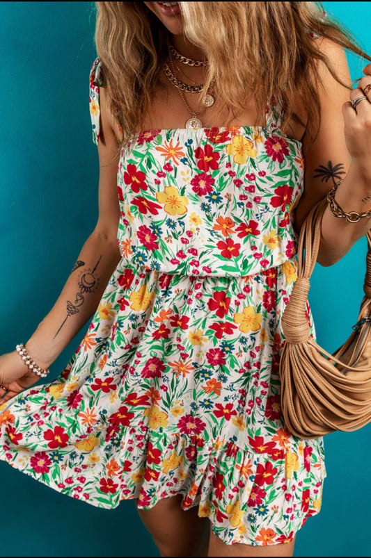 Fruity Floral dress