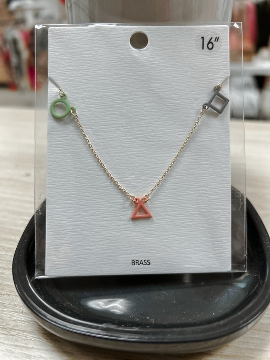 Shapes Necklace