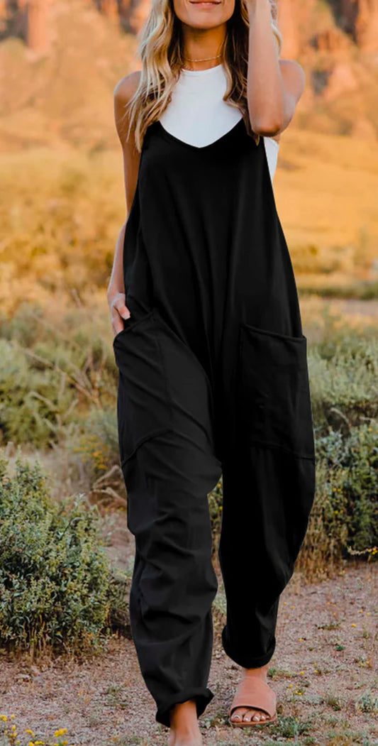 Double Take Black Jumpsuit