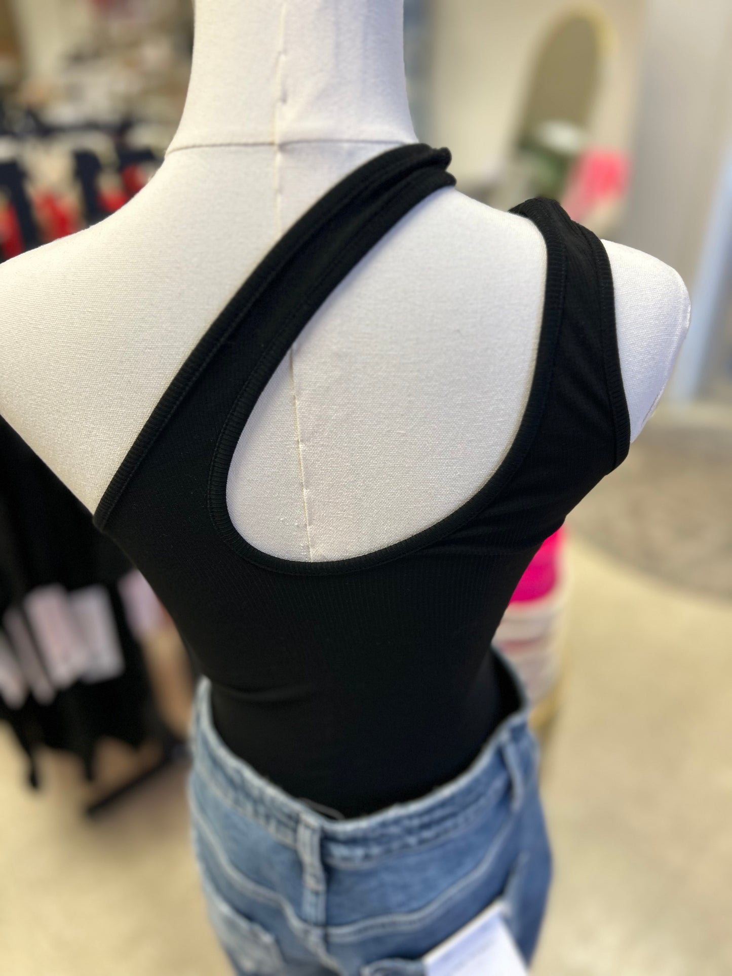 One Shoulder Bodysuit