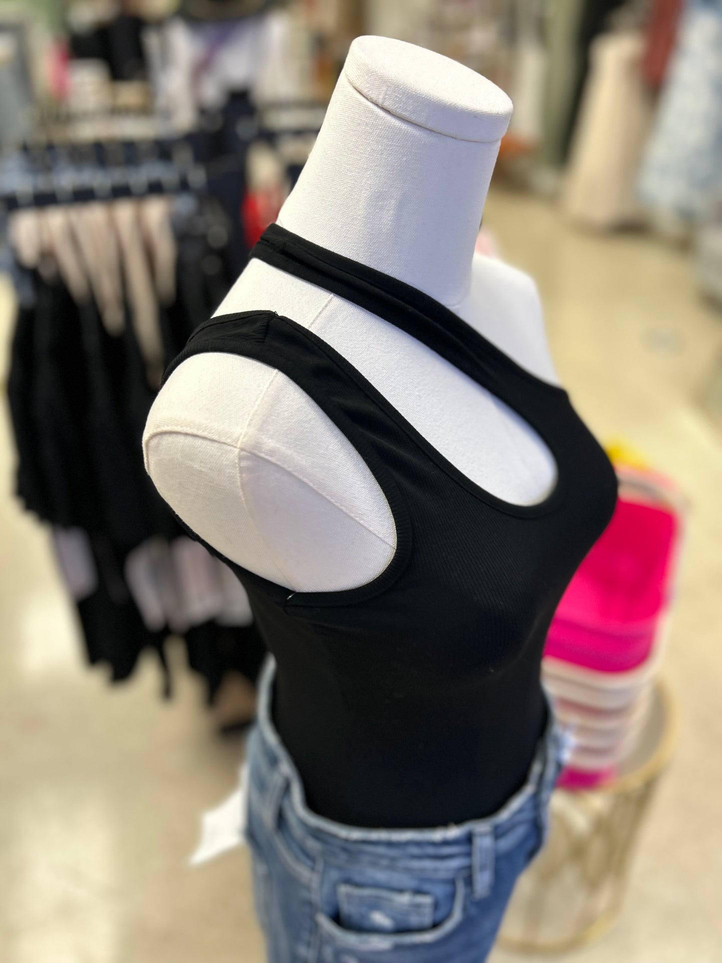 One Shoulder Bodysuit
