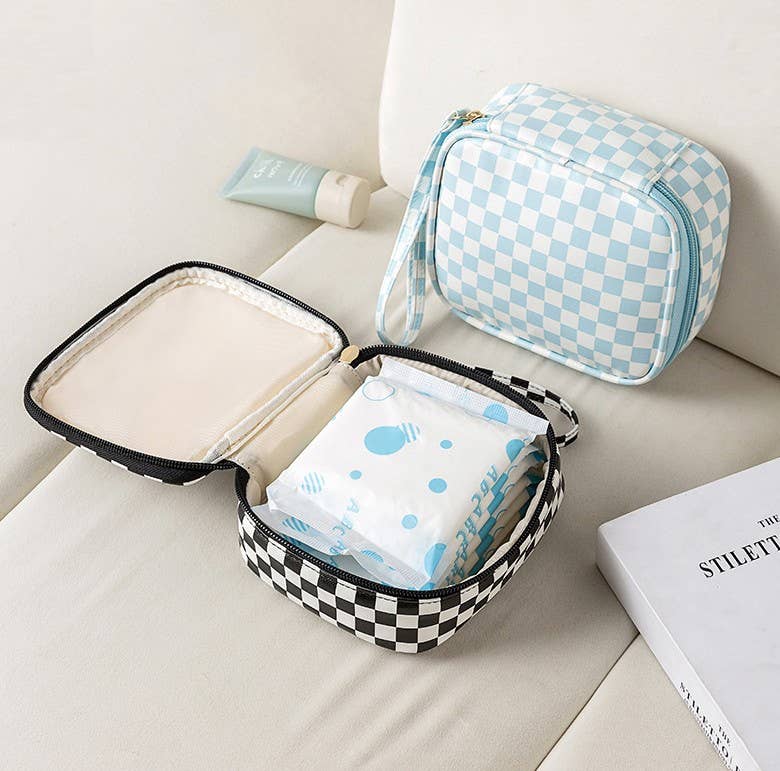 MAKEUP POUCH : Blue