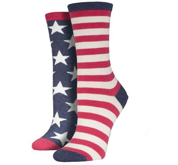 Women's American Flag Socks