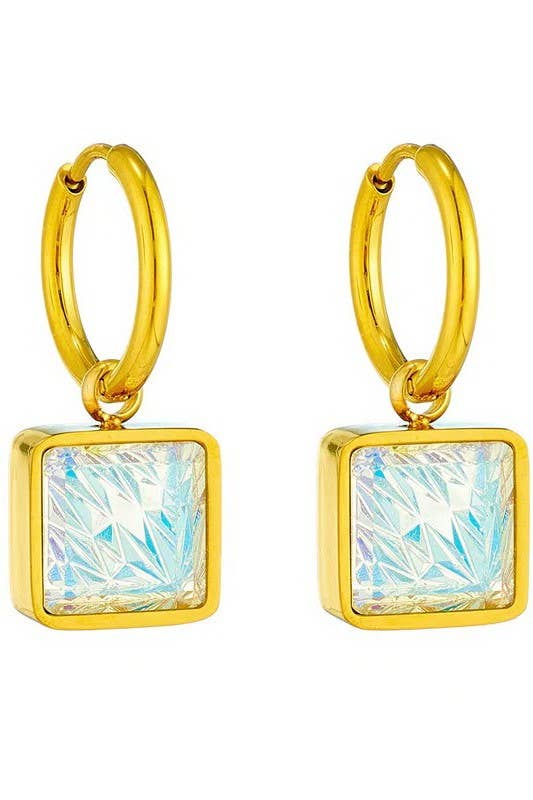 18K TARNISH FREEEARRINGS: GOLD