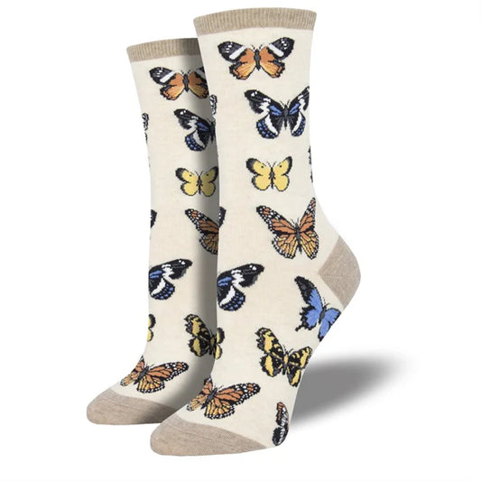 Women's Majestic Butterflies Socks
