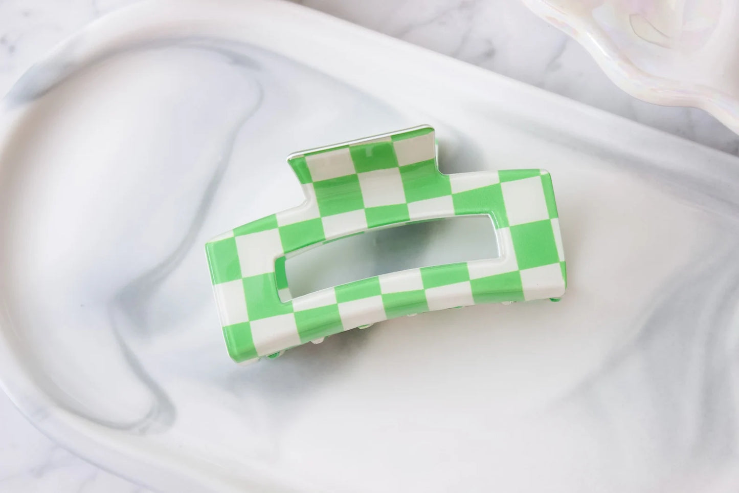 Checkered Claw Clips